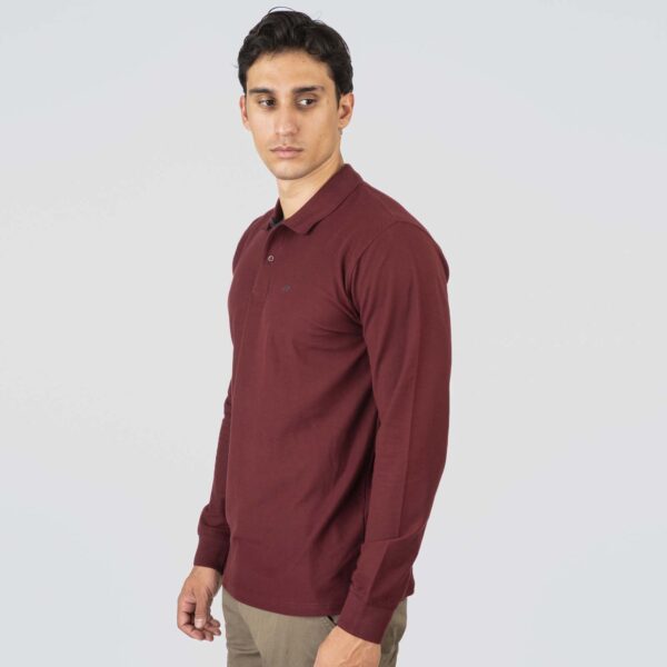 PS-3057-BORDEAUX Polo Pique - Image 2