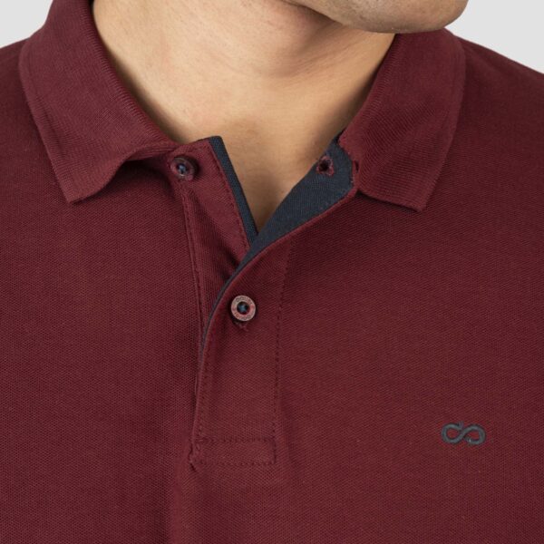 PS-3057-BORDEAUX Polo Pique - Image 5