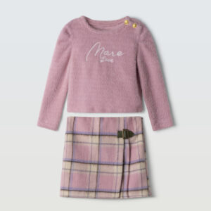 Εβίτα 6-14Ετών Παιδικό Σετ Με Φούστα Χειμερινό