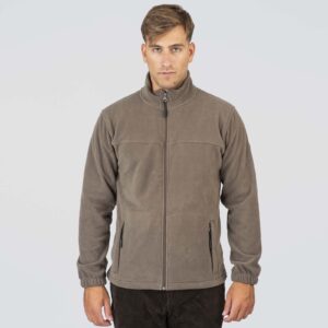 MFT-7007 DK SMOKE Polar Fleece Top Full-Zip 100% Polyester Fleece