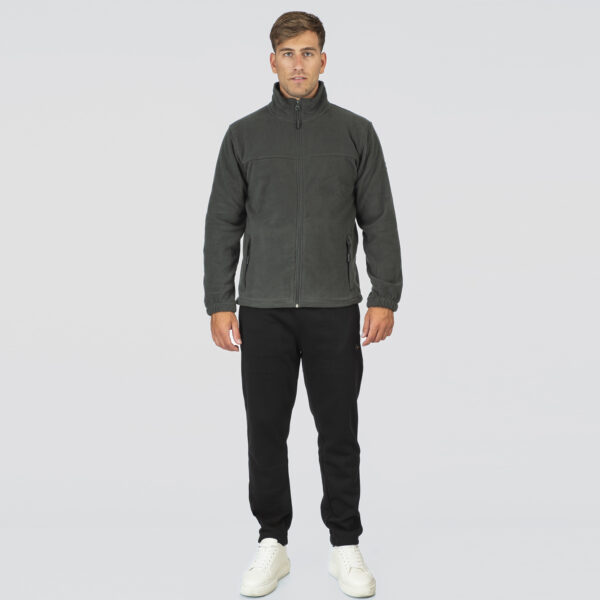 MFT-7007 FOREST GREEN  Polar Fleece Top Full-Zip 100% Polyester Fleece - Image 3