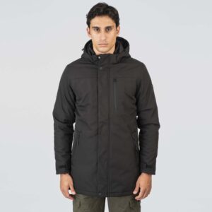 MJK-2063 PUR BLACK Jackets Double Neoprene