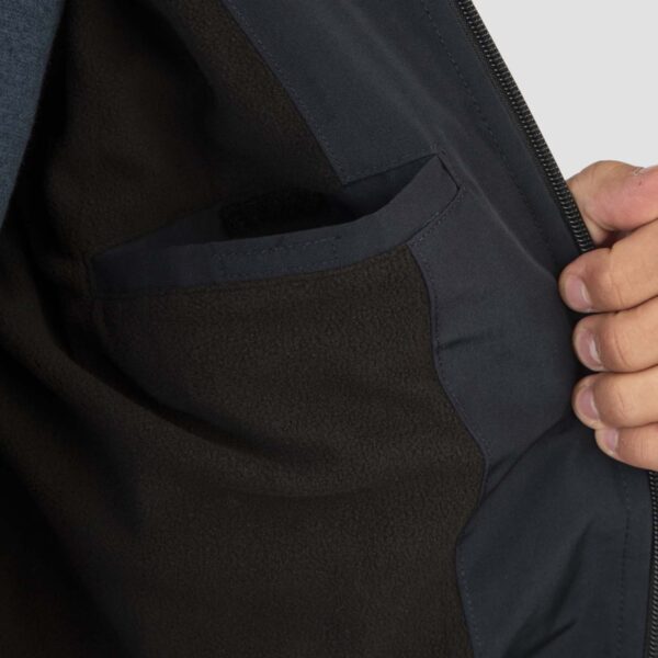 MJK-2067 DR BLUE Jackets Bomber with Fleece Inside - Image 6