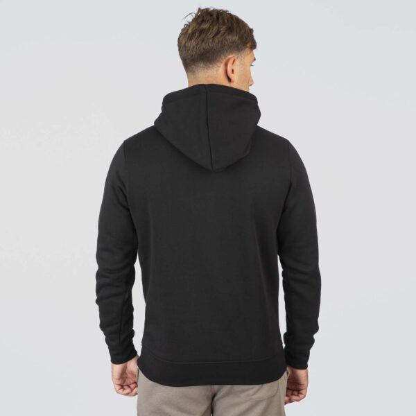 MTOP-1078 PURE BLACK  Hoodie with 3D Embroidery - Image 4