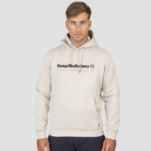 MTOP-1078 ICE GREY Hoodie with 3D Embroidery