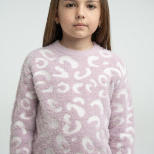 6-14ετών Εβίτα Παιδική Μπλούζα Πλεκτή Xειμερινή 255019 Light Purple