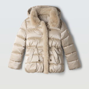 6-14ετών Εβίτα Παιδικό Μπουφάν Χειμώνας 255051 Gold