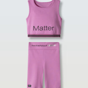 Αθλητικό σετ ποδηλάτου για κορίτσι 6-16y Purple Εβίτα 254007  καλοκαίρι