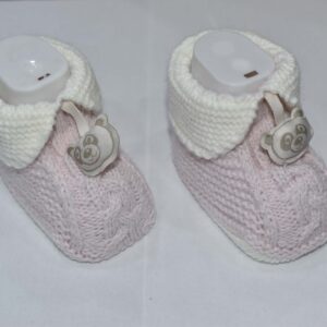 Παπουτσάκια βρεφικά PINK Ebita K-000