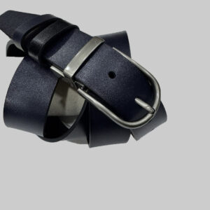 Ανδρική ζώνη συνθετικού δέρματος διπλής όψης μαύρο-μπλε  LY1923