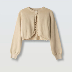 Παιδική Ζακέτα Μπολερό Χρυσοκλωστή Gold 8-12y  Ebita  266053