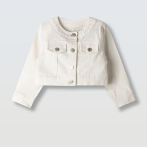 Τζιν Παιδικό Σακάκι για Κορίτσι Ivory Ebita 266227 2-6y
