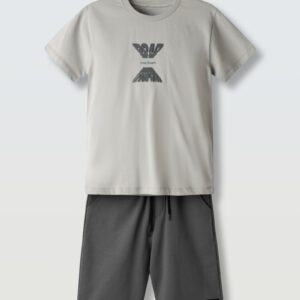 Hashtag 266707  σετ για αγόρι με  βερμούδα  Olive 6-16y