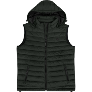 SMJK-2046 FOREST GREEN Jackets Sleeveless Padded