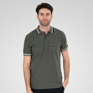 Men's Polo Pique 100% Cotton Double Agave Green PS-3077