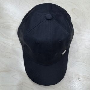 DCAP-10017 Jockey Hat 72% cotton 28% Nylon Double Black