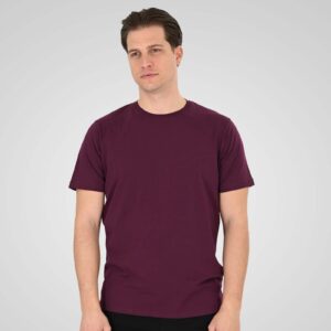 TS-9133	T-Shirt 100% Cotton Double Raspberry