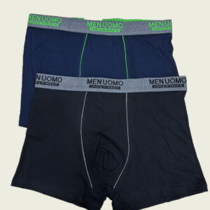 Men's Boxer Uomo 4τεμάχια Blue-black T919 95%cotton 5%elastan