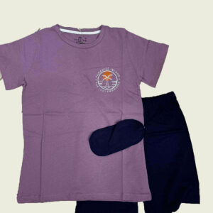 Πιτζάμα Παιδική για Αγόρι  H-374 Hashtag 6-14Y LIGHT PURPLE