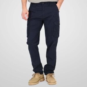 Men's Pants Cargo 98% Cotton 2% Elastane CCP-4096 Navy