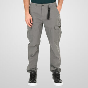 Men's Pants Cargo 98% Cotton 2% Elastane CCP-4097 Lt Charcoal  Double