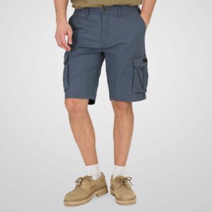 Shorts Cargo 98% Cotton 2% Elastane MSHO-7061 Double Stone Blue