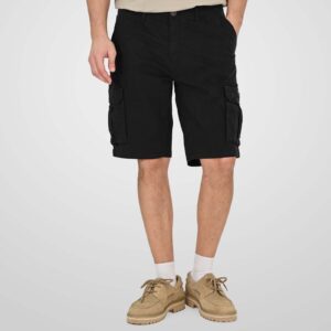 Shorts Cargo 98% Cotton 2% Elastane MSHO-7061 Double Black