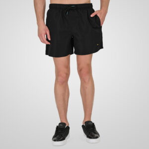Men's Swim Short 100% Polyester Double MTS-8031 Black