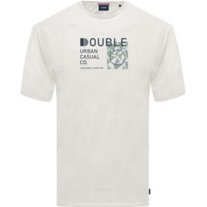 Men's T-shirt Cotton 100%  TS-2002S Beige Double
