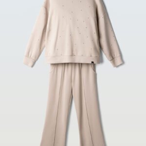 Παιδικό Σετ Παντελόνα Εβίτα 267029 Beige Κορίτσι 6-16y