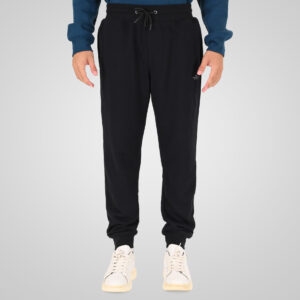 Ανδρική Φούτερ Φόρμα Παντελόνι Jogger Pants with Elastic Waistband and Hem and High Density Print MPAN-6057 Double Black