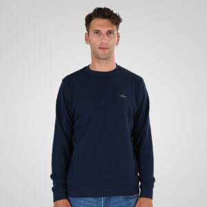 Ανδρική Μπλούζα Crewneck with High Density Print MTOP-1141 Double Navy