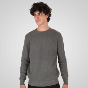 Ανδρική πλεκτή μπλούζα Knits Crewneck (Special Knitting) Double Agave Green KNIT-8075